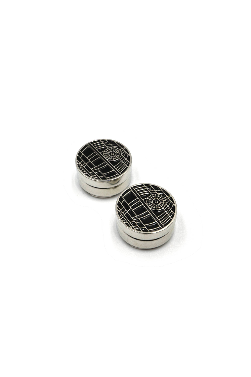 Black Round Button Cover