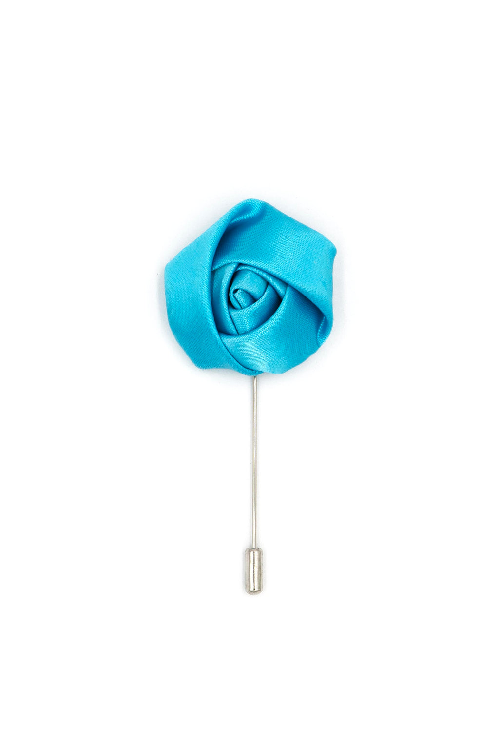 Sky Blue Flower Lapel Pin