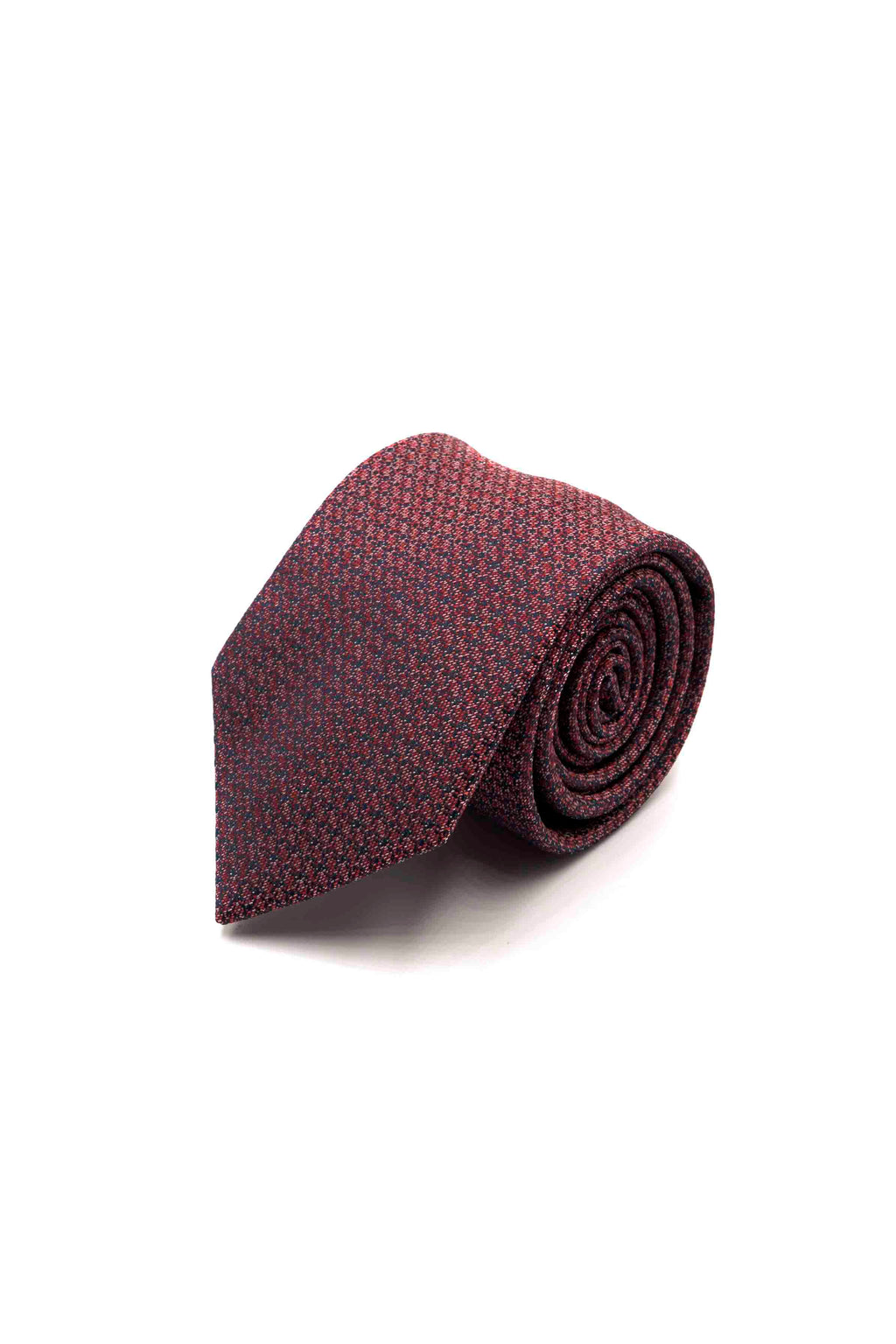 Maroon Jacquard Necktie