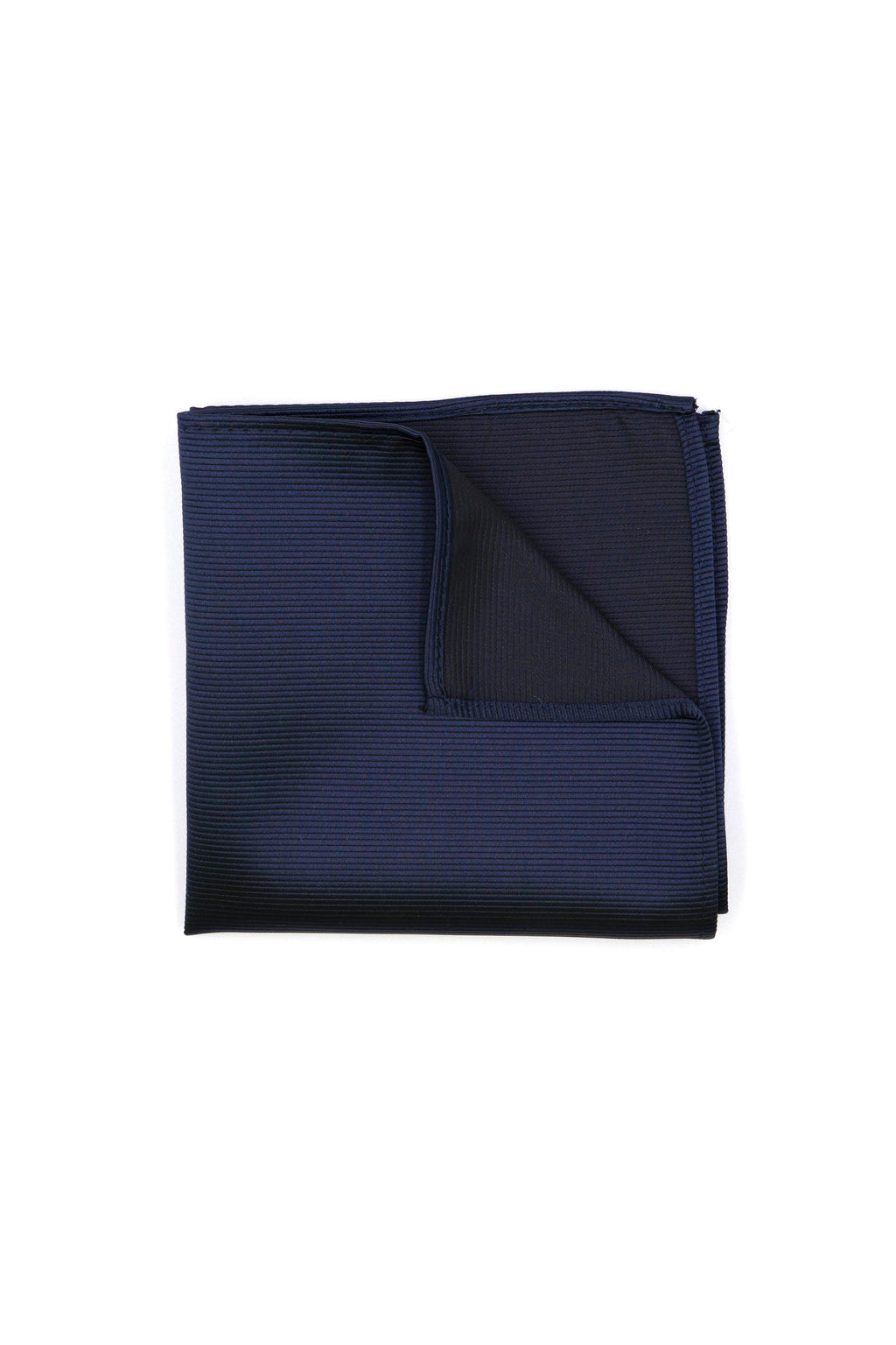 Dark Navy Twill Pocket Square