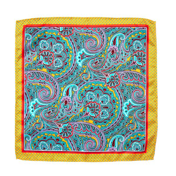 Microfiber Pocket Square: Floral - Cuffz