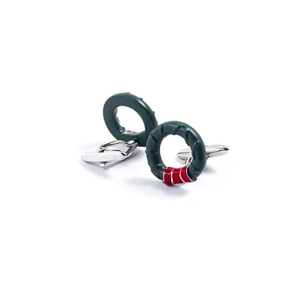 Novelty Cufflinks - Mistletoe - Cuffz
