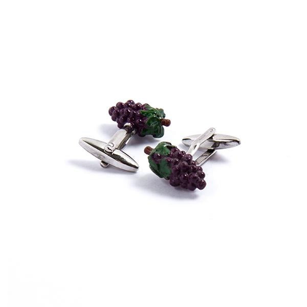 Novelty Cufflinks - Purple Grapes - Cuffz