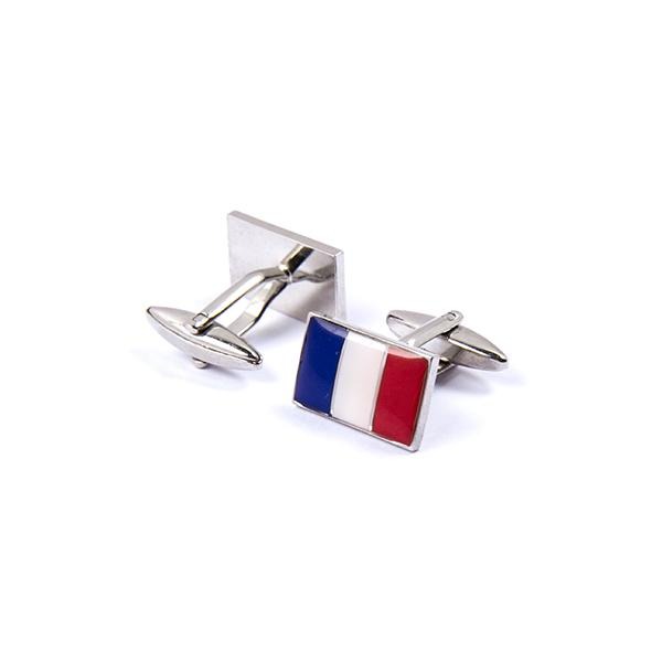 Novelty Cufflinks - Flag Of France - Cuffz