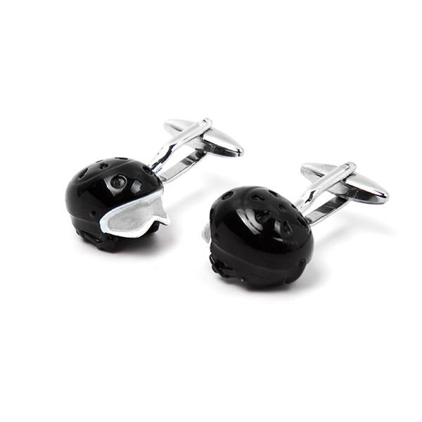 Novelty Cufflinks - Ski Helmet - Cuffz
