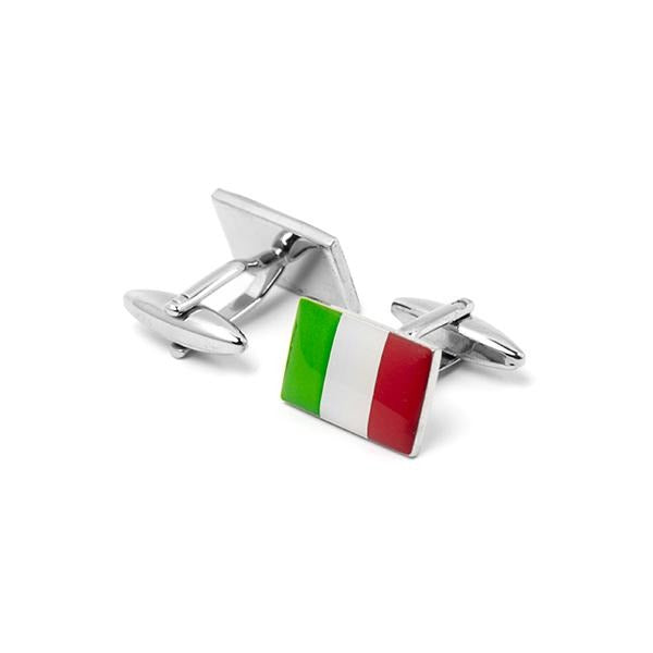 Novelty Cufflinks - Flag of Italy - Cuffz