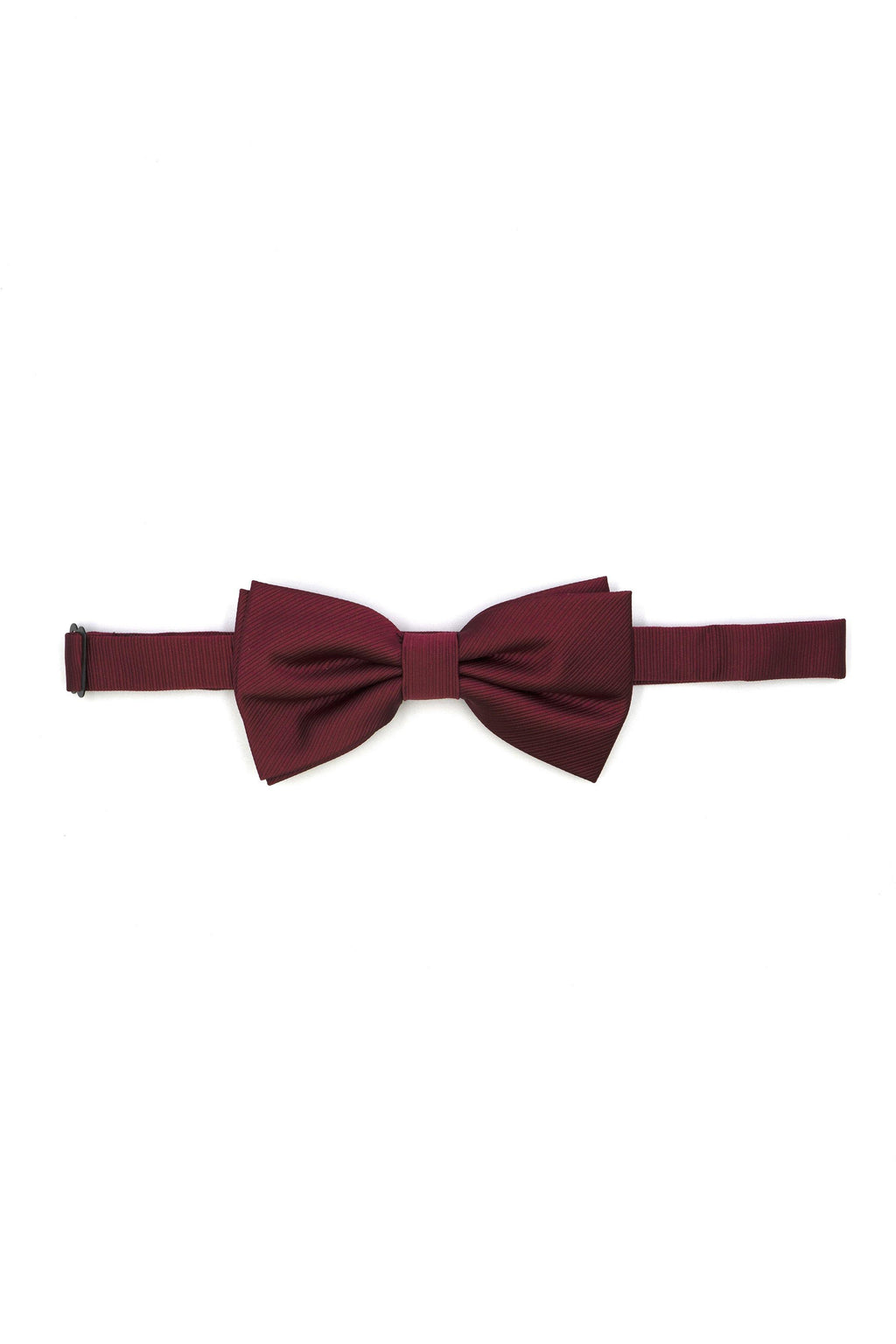 Maroon Twill Bow Tie - Cuffz
