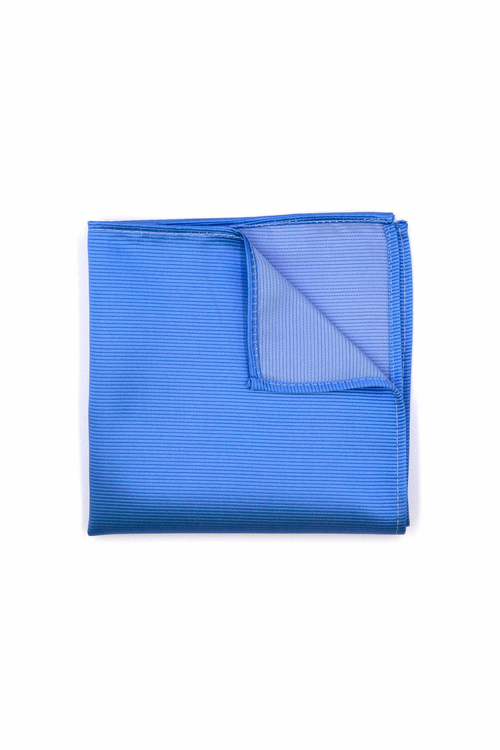 Royal Blue Twill Pocket Square - Cuffz