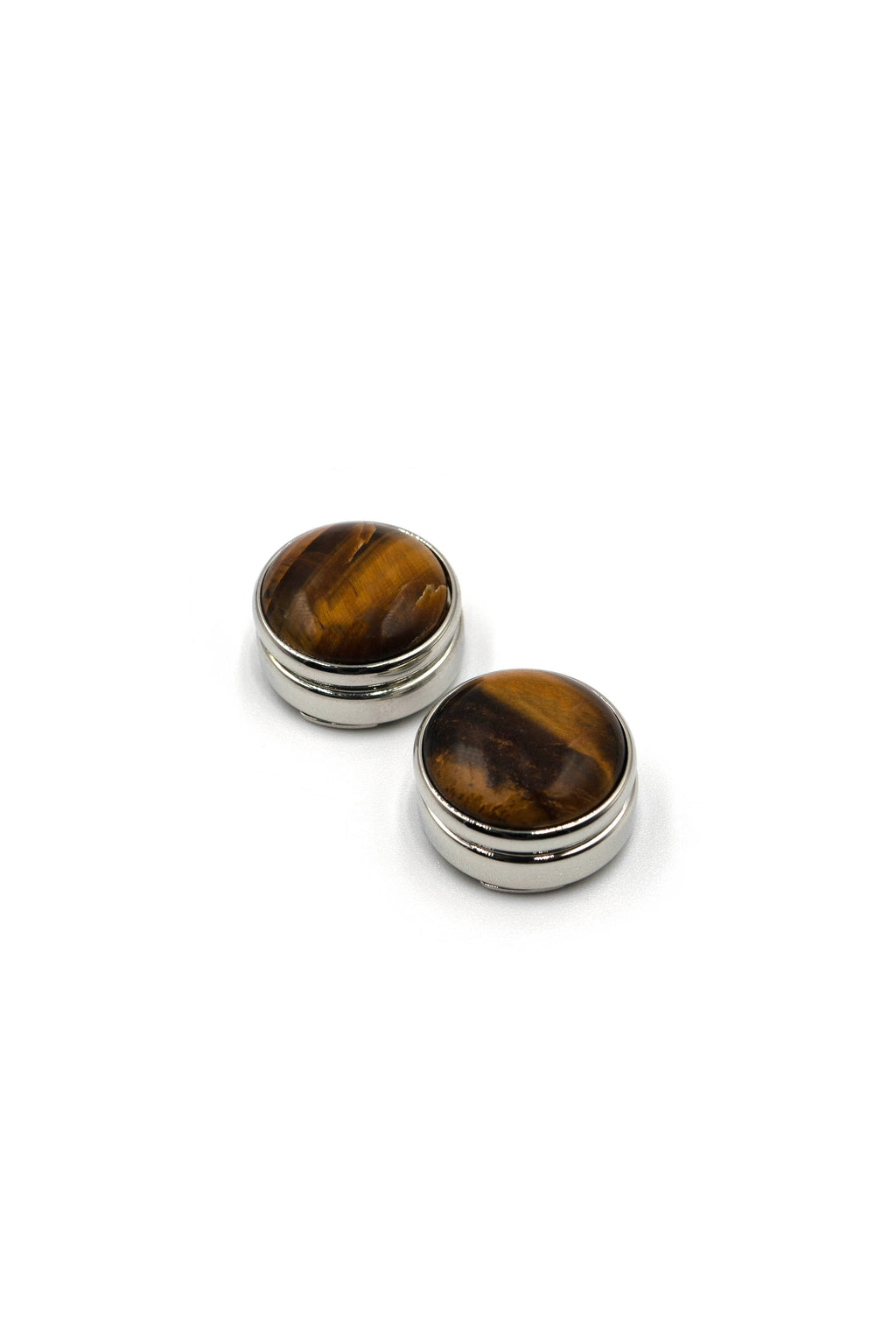 Marble-like Brown Button Cover