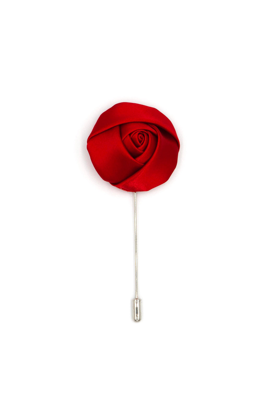Red Rose Lapel Pin
