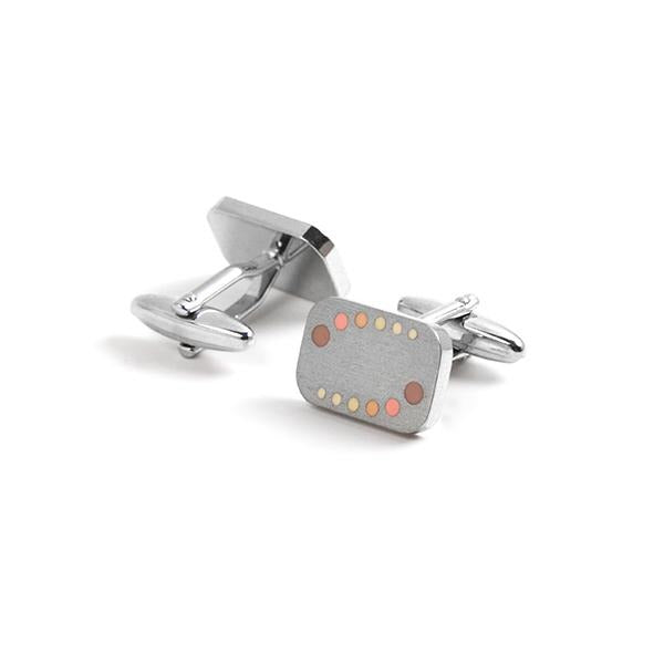 Classic Multi Colored Cufflinks 1061 - Cuffz