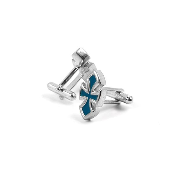 Classic Blue Cufflinks 1074 - Cuffz