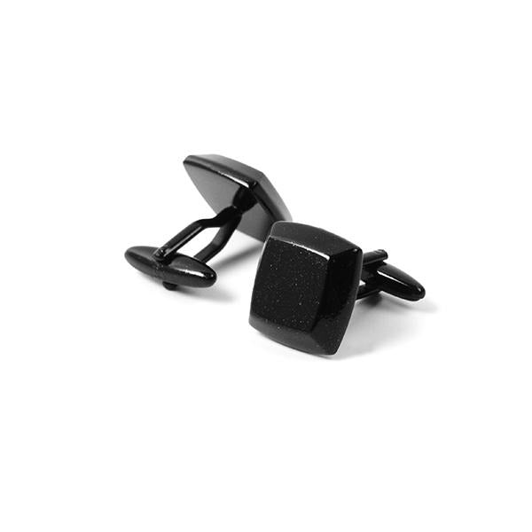 Classic Black Cufflinks 1087 - Cuffz