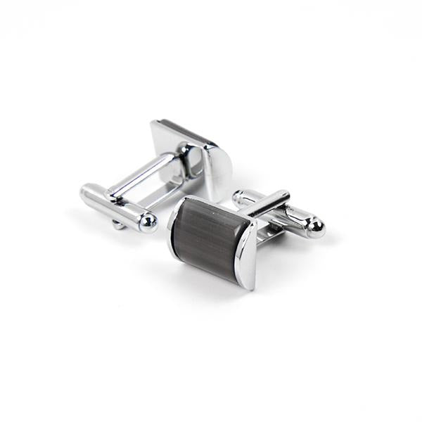 Classic Grey Cufflinks 1107 - Cuffz