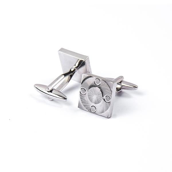 Classic Silver Cufflinks 1008 - Cuffz