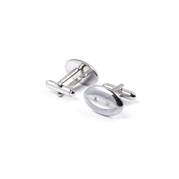Classic Silver Cufflinks 1011 - Cuffz