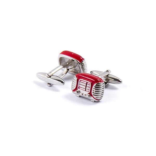 Novelty Cufflinks - Vintage Radio - Cuffz