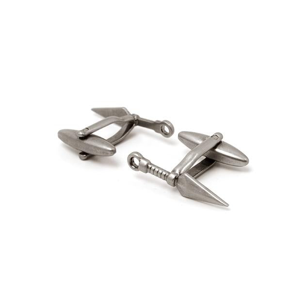 Novelty Cufflinks - Ninja Kunai - Cuffz