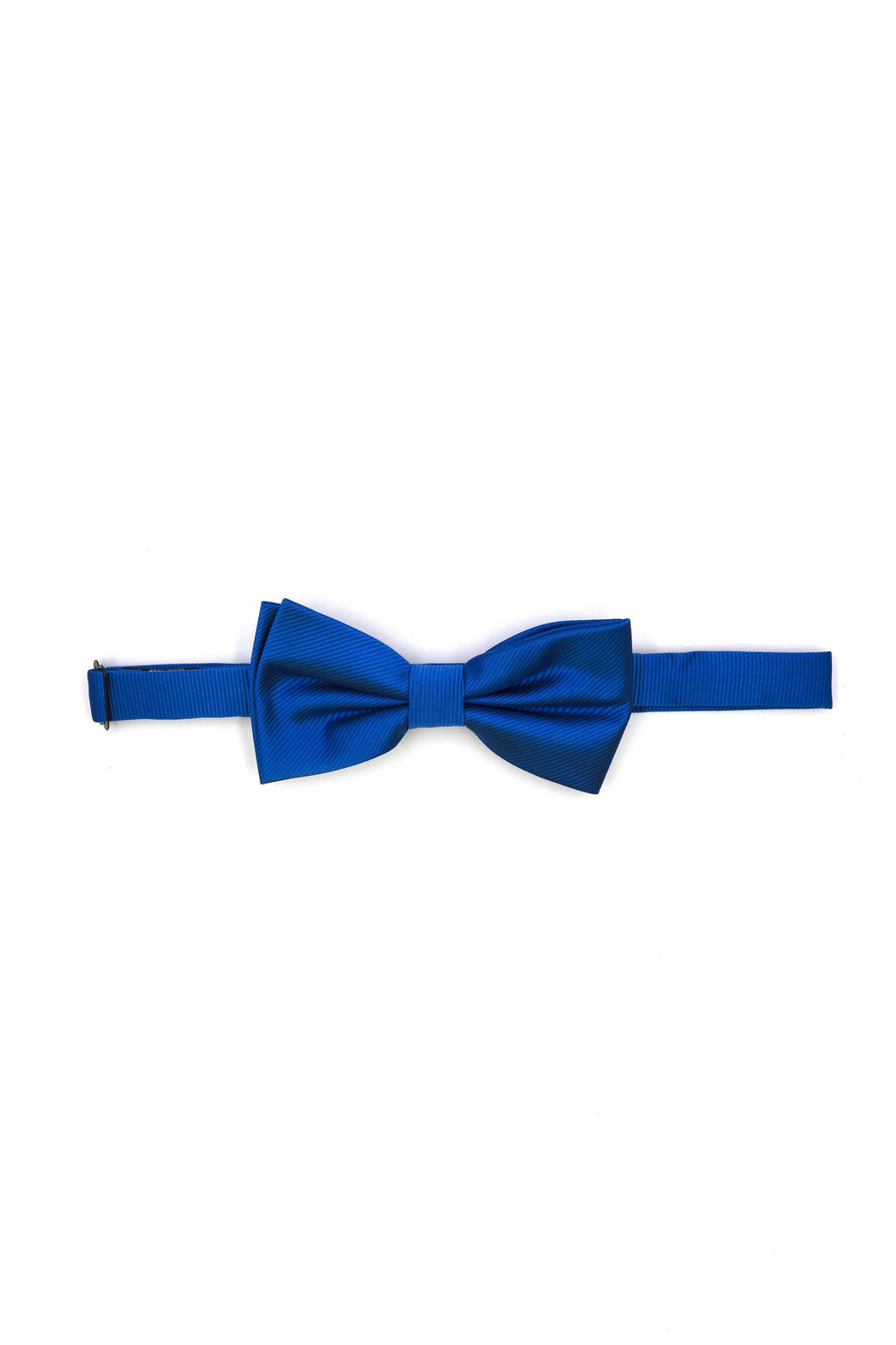 Navy Blue Twill Bow Tie - Cuffz