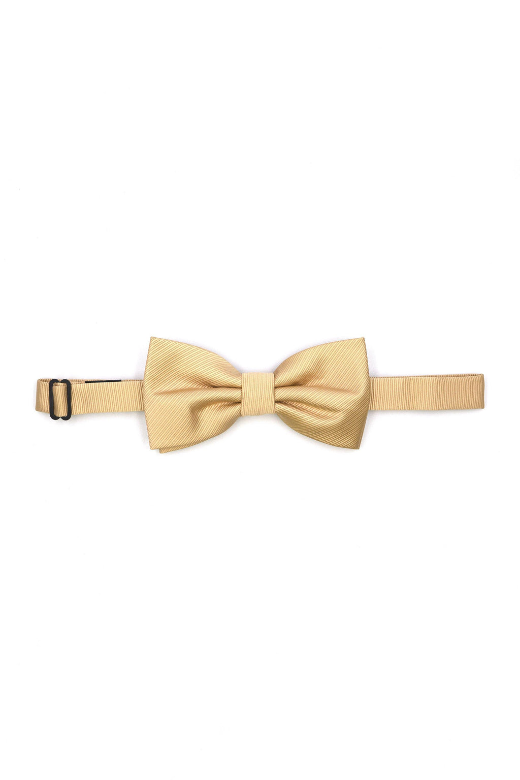 Champagne Twill Bow Tie - Cuffz