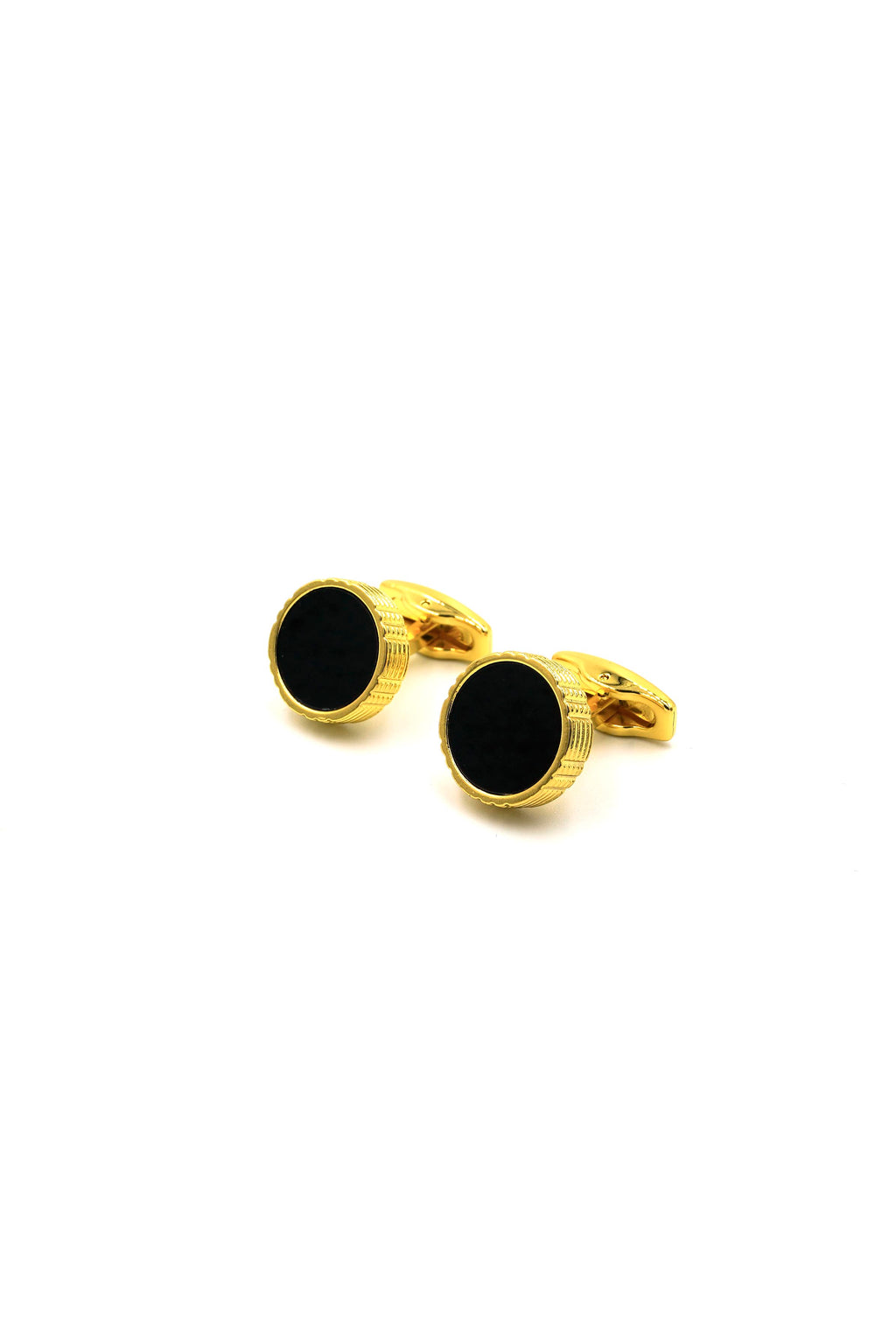 Classic Gold Onyx Cufflinks